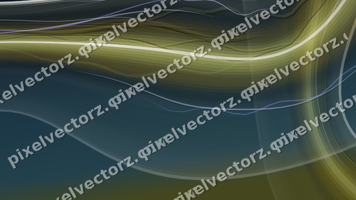 Abstract glass arc in dark amber and yellow