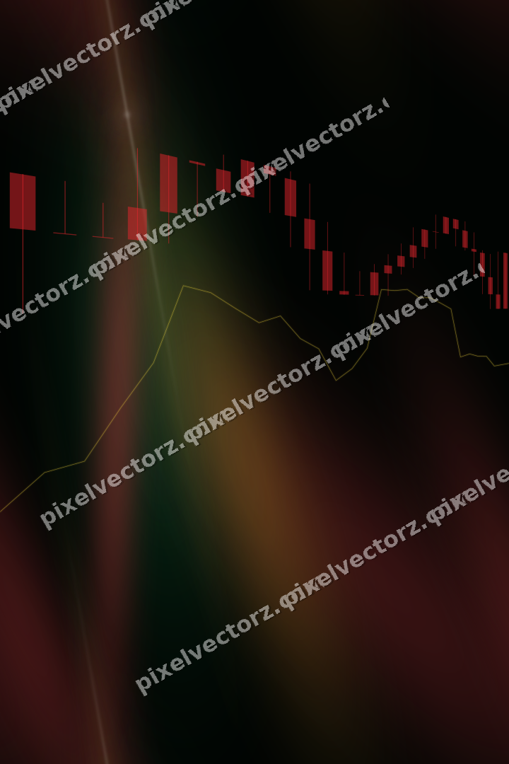 Nahtloser Neon Diagramm Hintergrund in Rot und Orange