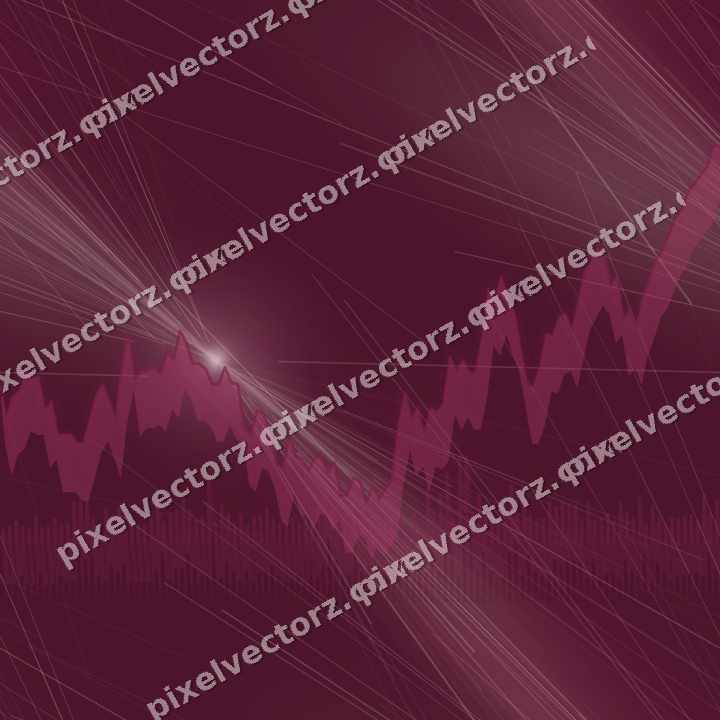Nahtloser Neon Diagramm Hintergrund in Dunkelrosa und Gelb