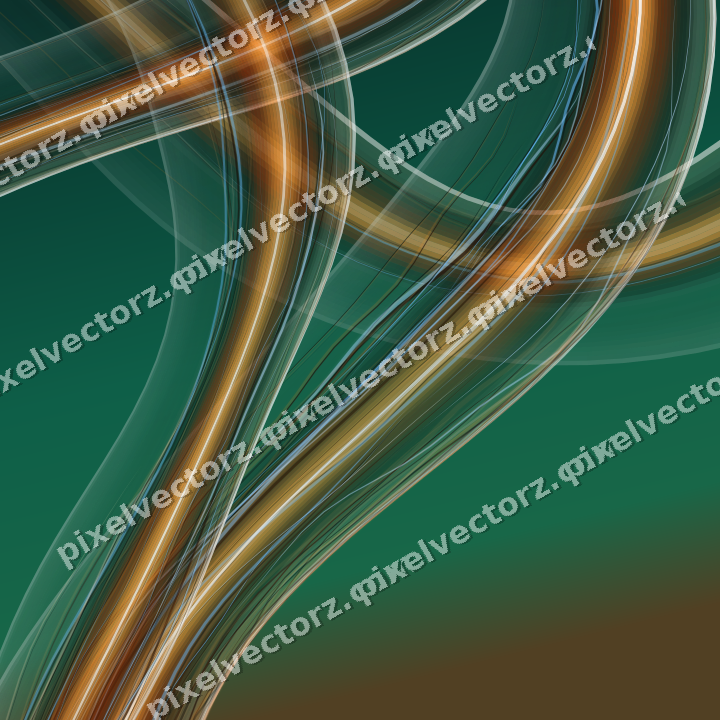 Abstract glass arc in pink and orange