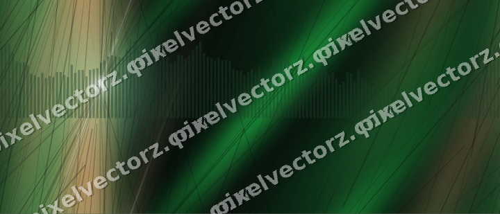 Nahtloser Neon Diagramm Hintergrund in Grün und Rot