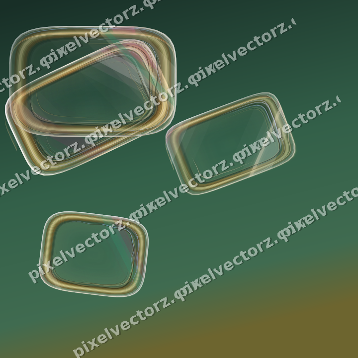 Abstract glass arc in dark magenta and pink