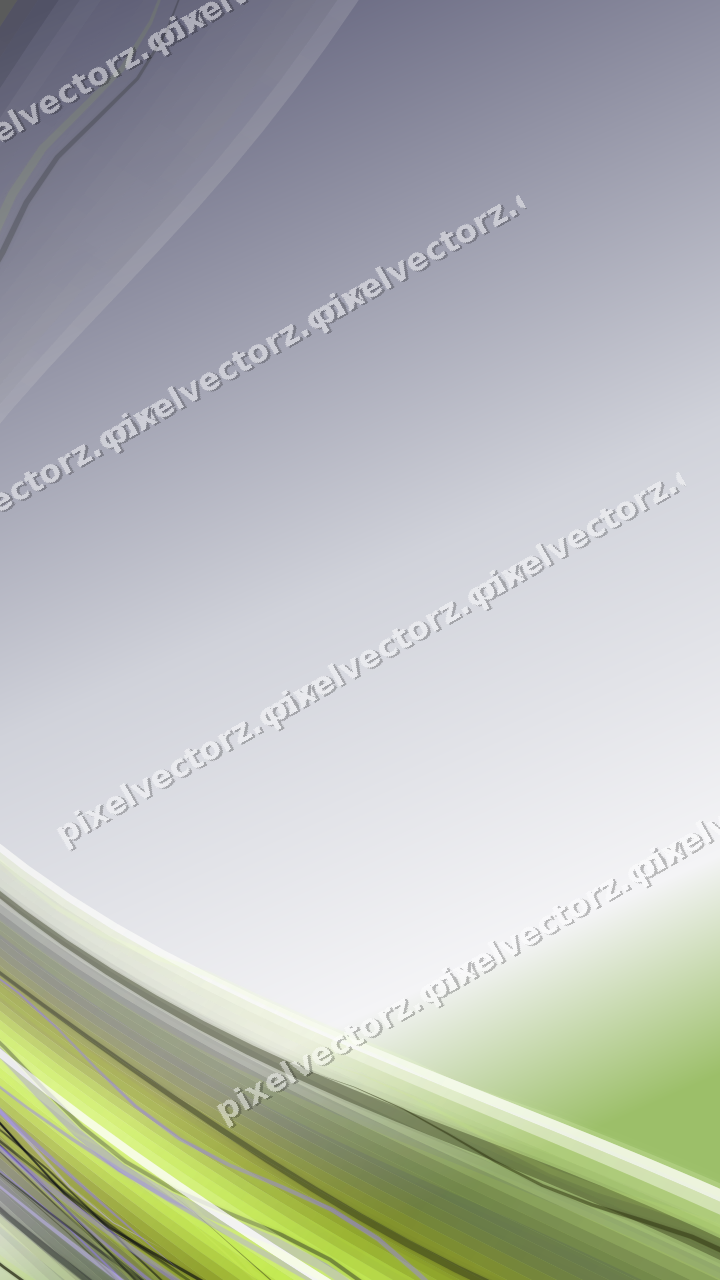 Abstract glass arc in purple and lime