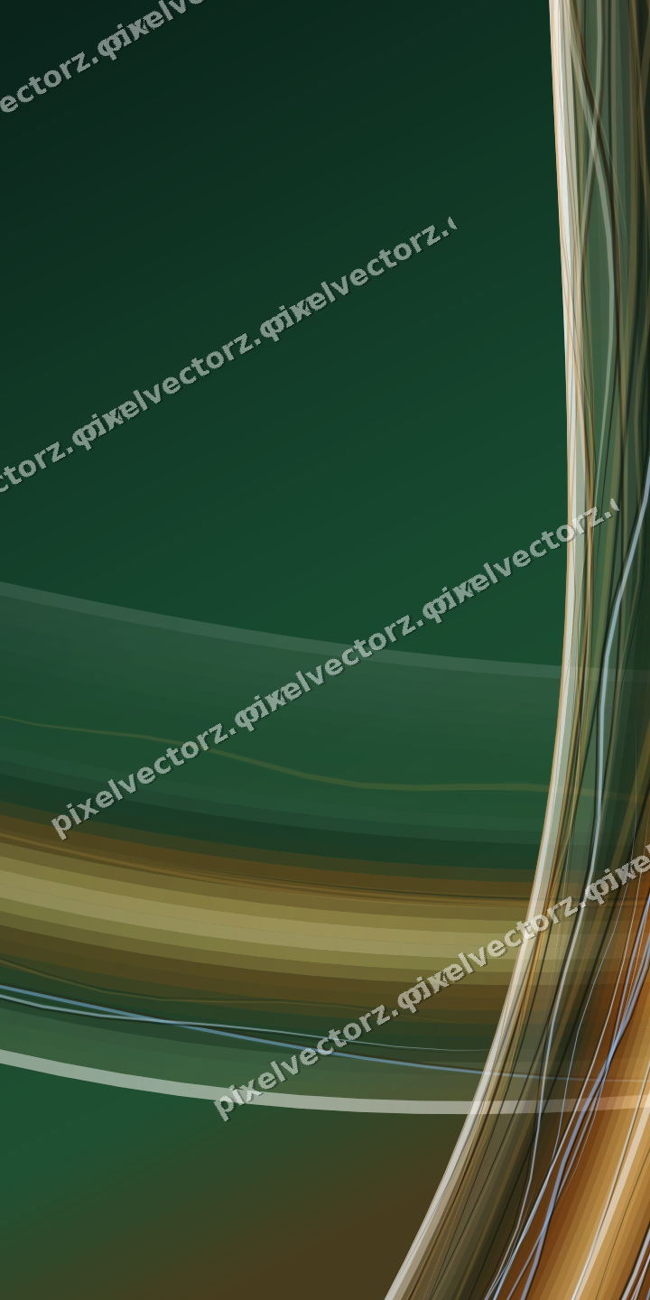 Abstract glass arc in pale pink and pale amber