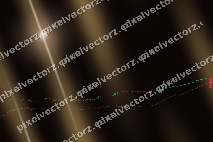 Nahtloser Neon Diagramm Hintergrund in Orange und Bernstein