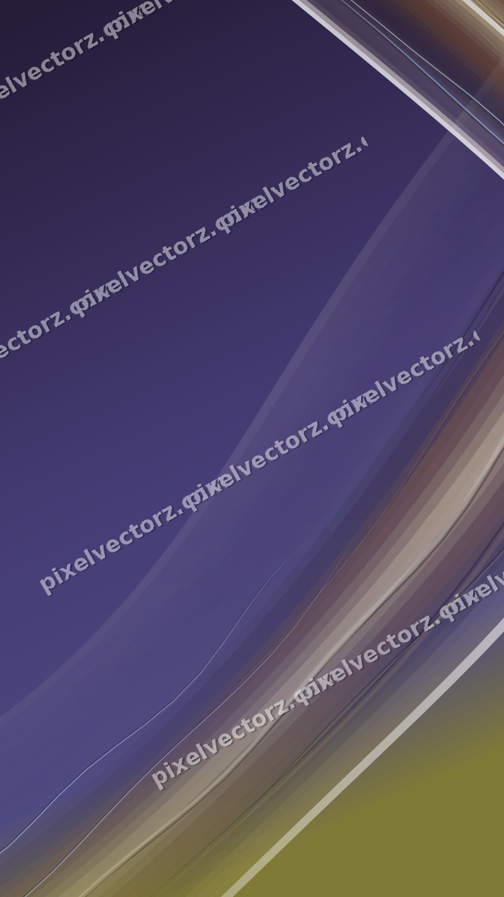 Abstract glass arc in amber and purple