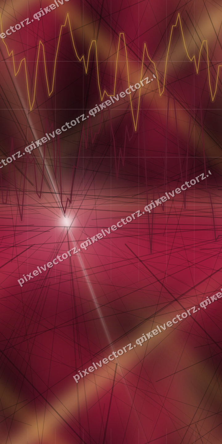 Nahtloser Neon Diagramm Hintergrund in Rosa und Bernstein