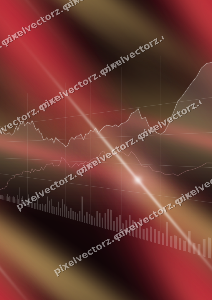 Nahtloser Neon Diagramm Hintergrund in Rosa und Rot