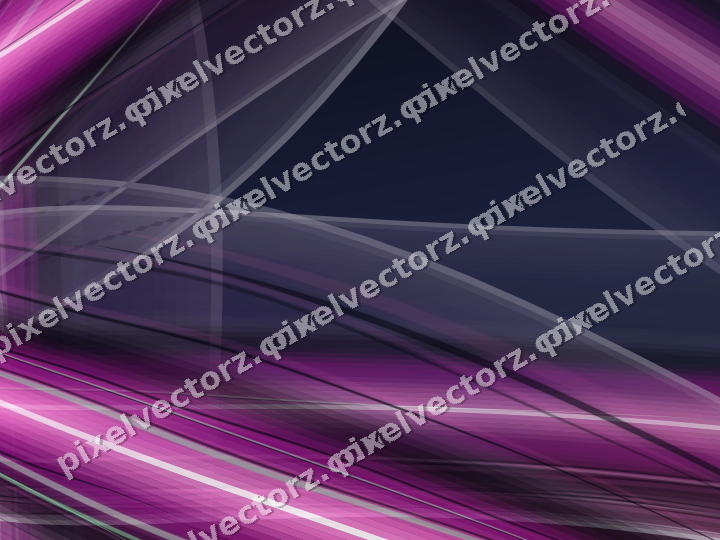 Abstract glass arc in purple and blue