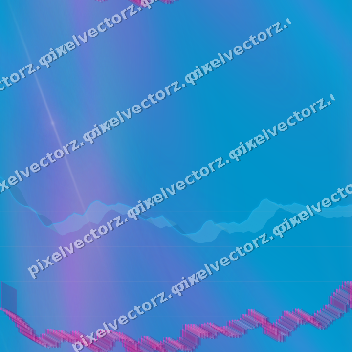 Nahtloser Neon Diagramm Hintergrund in Magenta und Violett