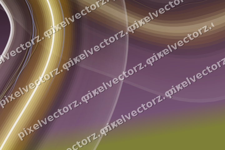 Abstract glass arc in dark magenta and lime