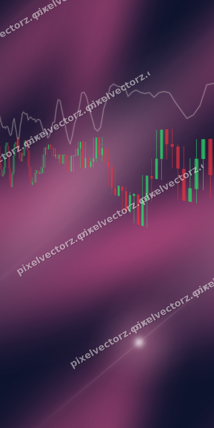 Nahtloser Neon Diagramm Hintergrund in Rosa und Blau