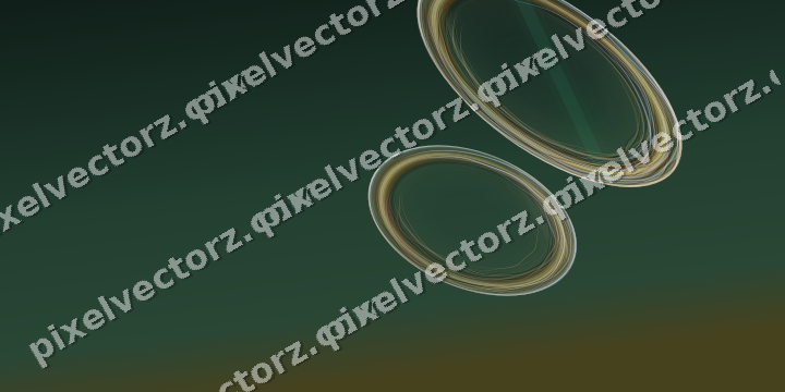 Abstract glass arc in dark magenta and pink