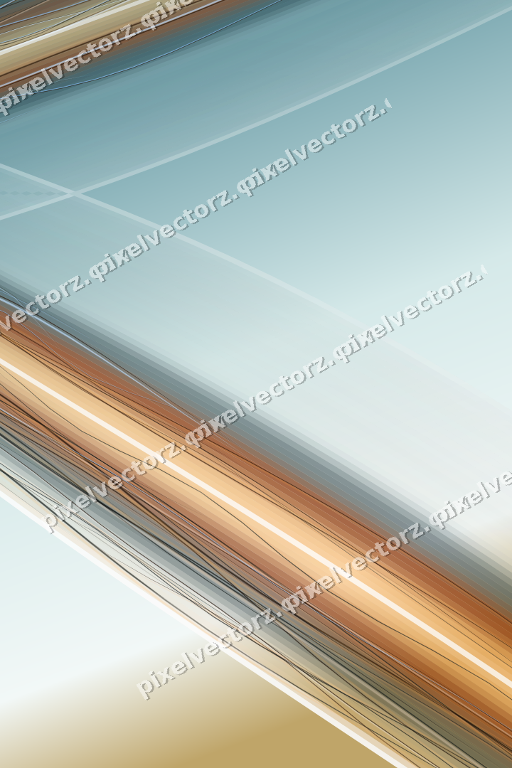 Abstract glass arc in pink and cyan
