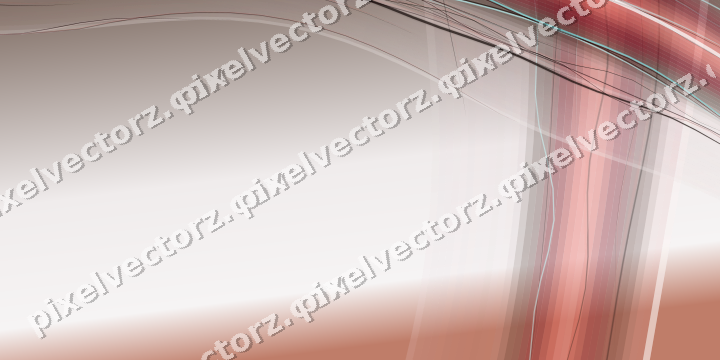 Abstract glass arc in red and pale amber