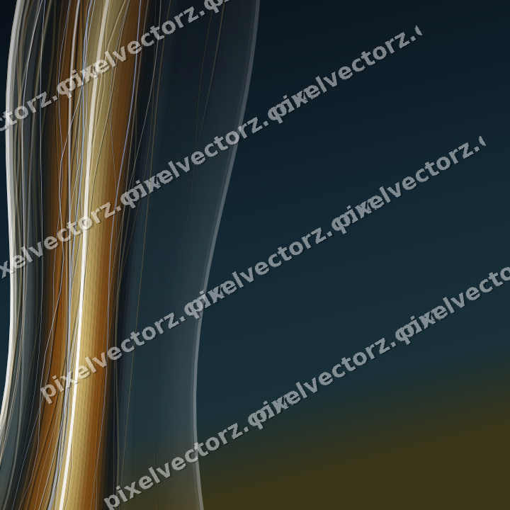 Abstract glass arc in dark magenta and pink
