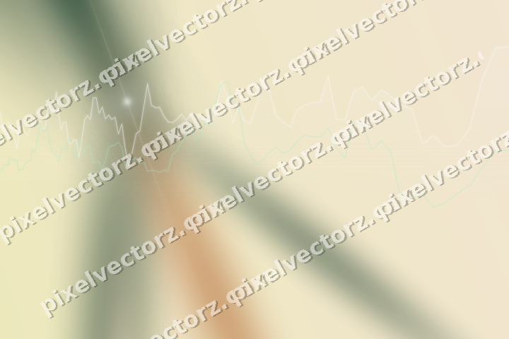 Zarter Pastell Diagramm Hintergrund in Dunkelgrün und Orange