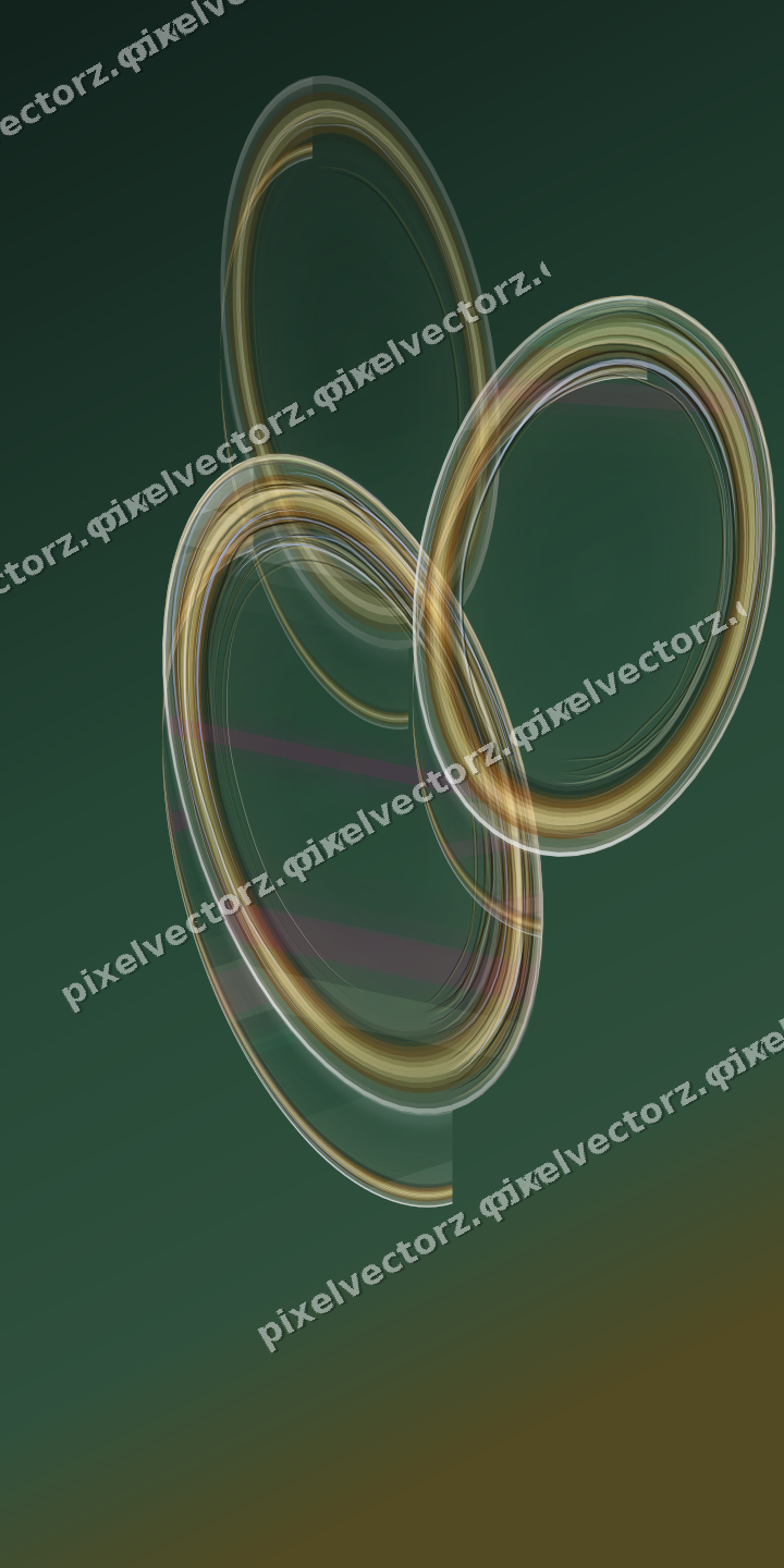 Abstract glass arc in dark magenta and pink