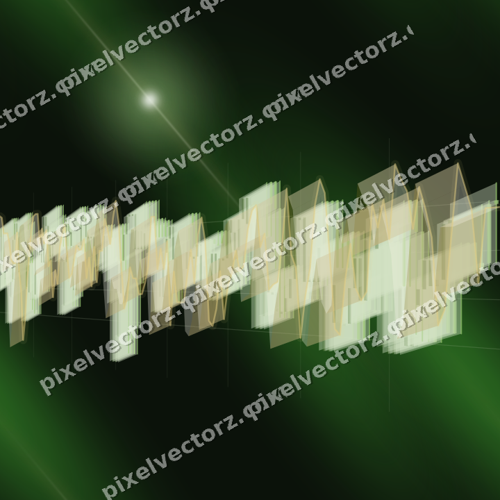 Nahtloser Neon Diagramm Hintergrund in Limette und Gelb