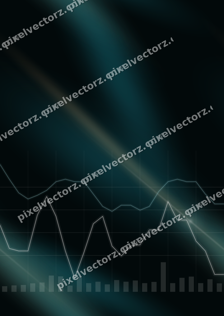 Nahtloser Neon Diagramm Hintergrund in Petrol und Orange
