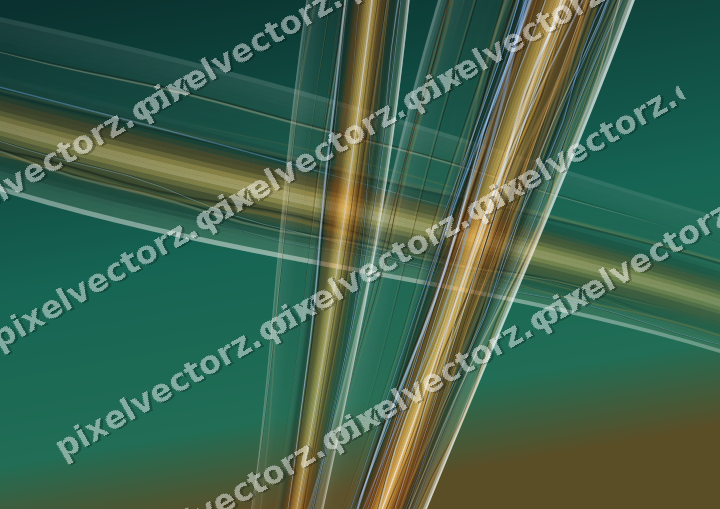 Abstract glass arc in pink and amber