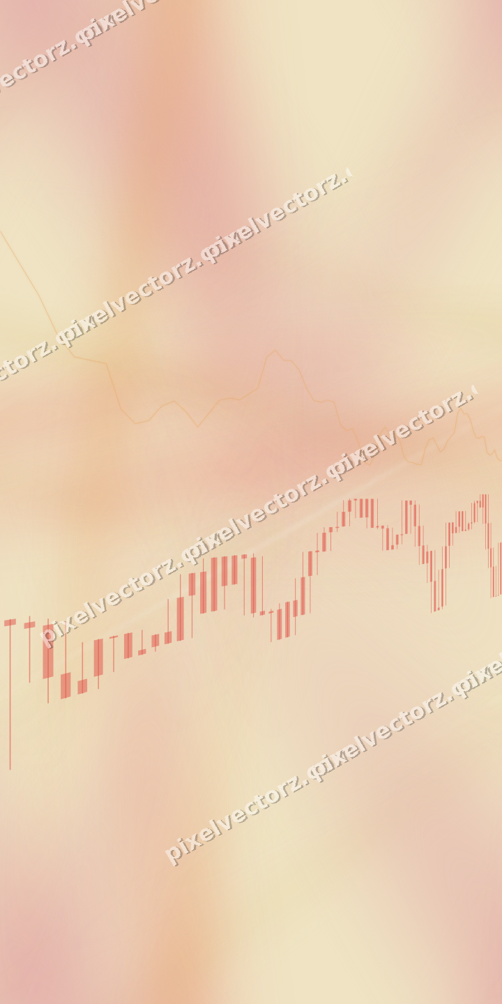 Nahtloser Pastell Diagramm Hintergrund in Rot und Orange
