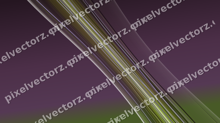 Abstract glass arc in dark magenta and lime
