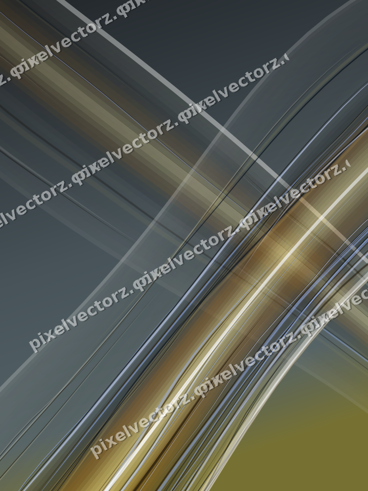 Abstract glass arc in amber and grey