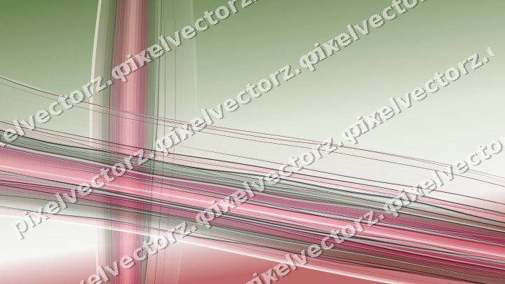 Abstract glass arc in pink and dark lime