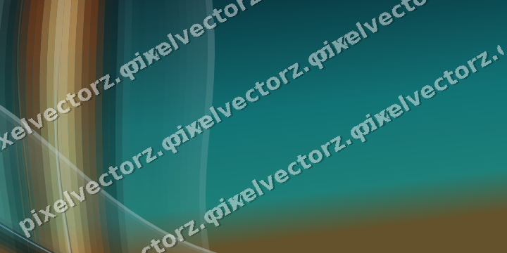 Abstract glass arc in pink and cyan