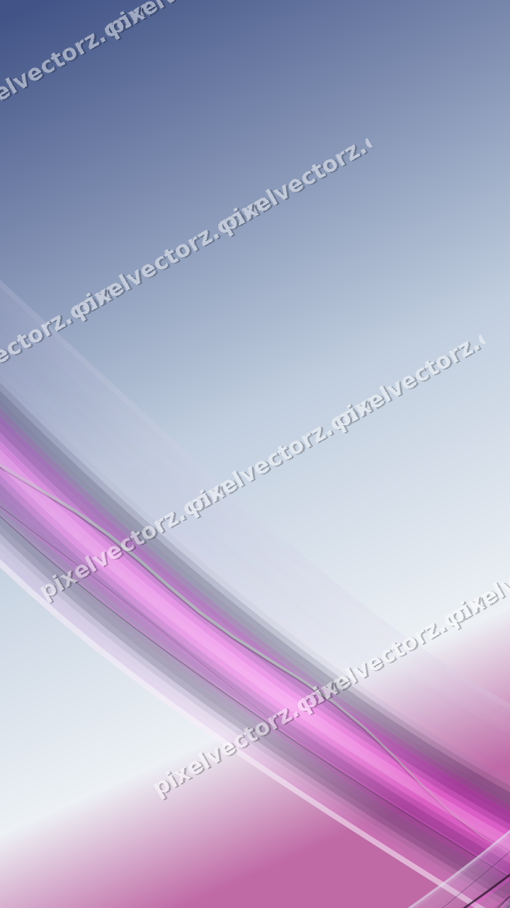 Abstract glass arc in purple and blue