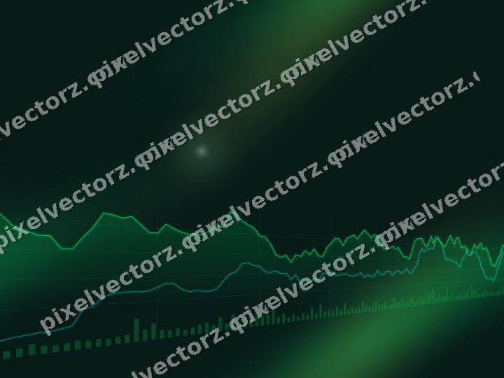 Nahtloser Neon Diagramm Hintergrund in Grün und Limette