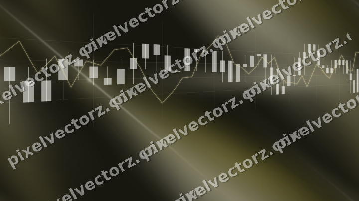 Nahtloser Neon Diagramm Hintergrund in Dunkelbernstein und Gelb
