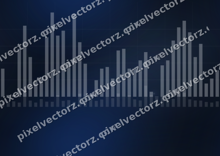 Nahtloser Neon Diagramm Hintergrund in Blau