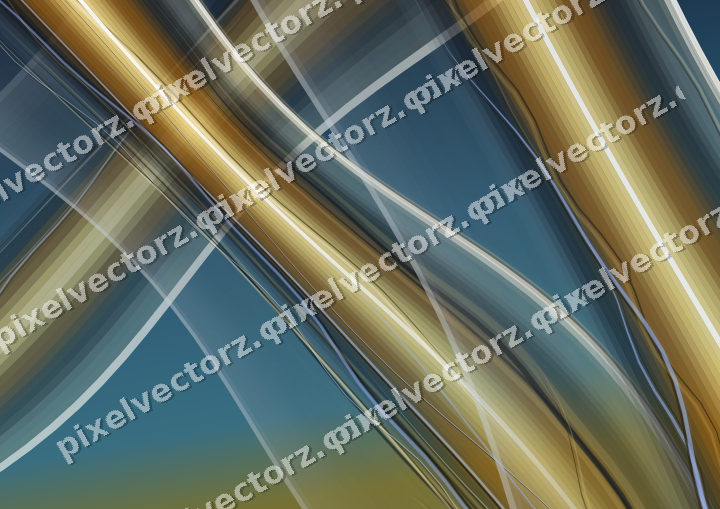 Abstract glass arc in amber and grey