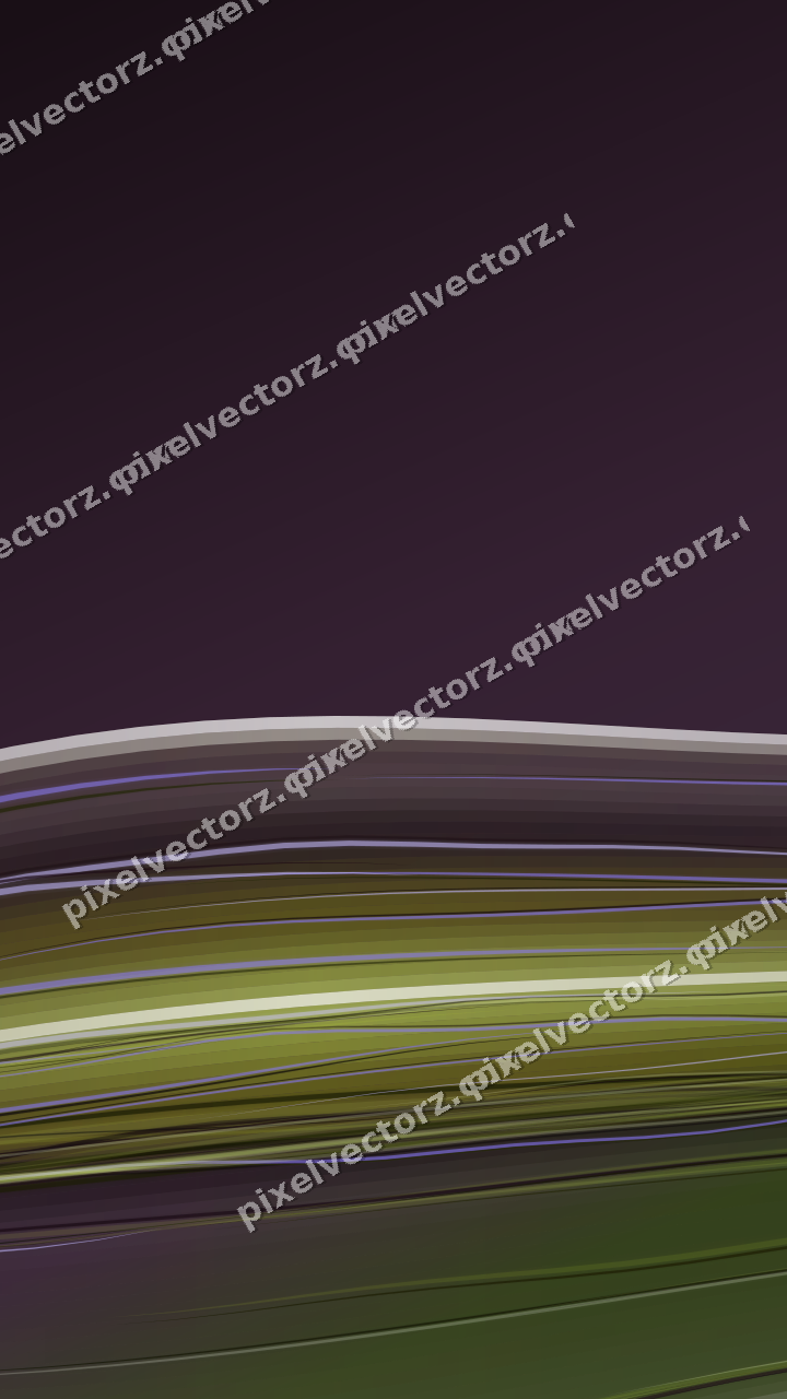 Abstract glass arc in dark magenta and lime