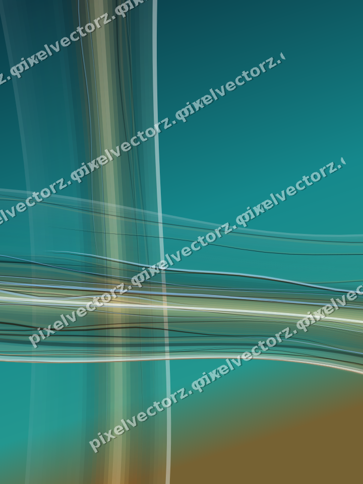 Abstract glass arc in pink and cyan