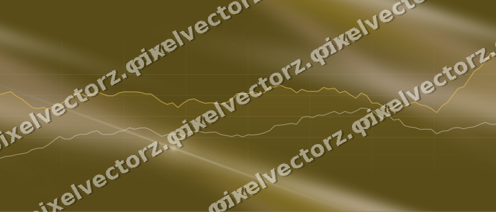 Nahtloser Neon Diagramm Hintergrund in Bernstein und Blassorange