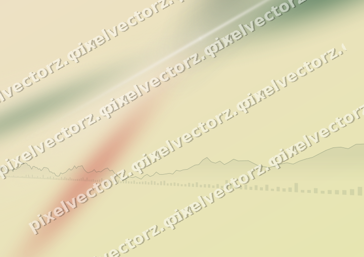 Zarter Pastell Diagramm Hintergrund in Dunkelgrün und Rot