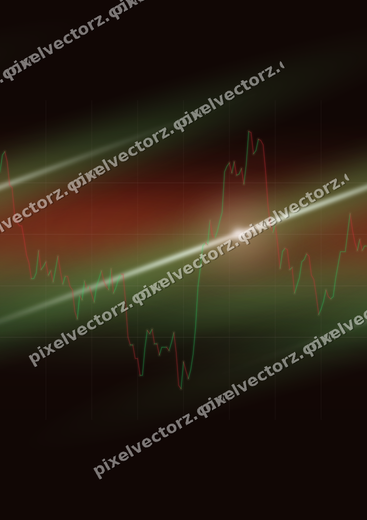 Nahtloser Neon Diagramm Hintergrund in Rot und Orange