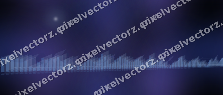Nahtloser Neon Diagramm Hintergrund in Blau und Türkis