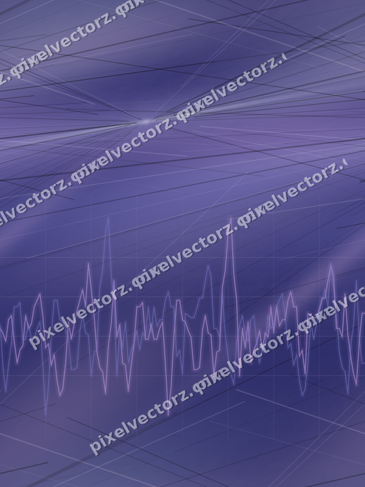 Nahtloser Neon Diagramm Hintergrund in Violett und Blau