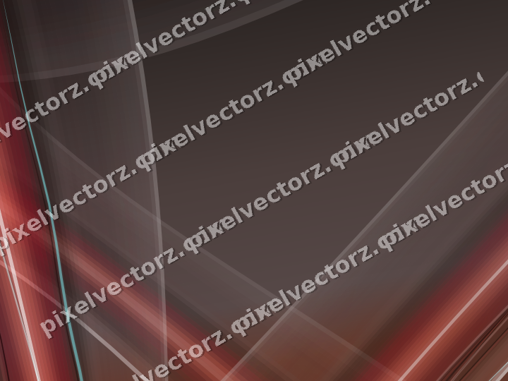 Abstract glass arc in red and pale amber