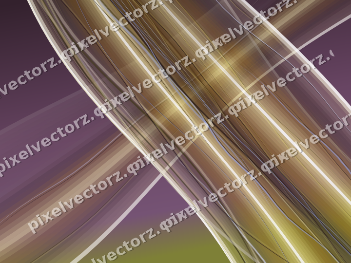 Abstract glass arc in dark magenta and lime