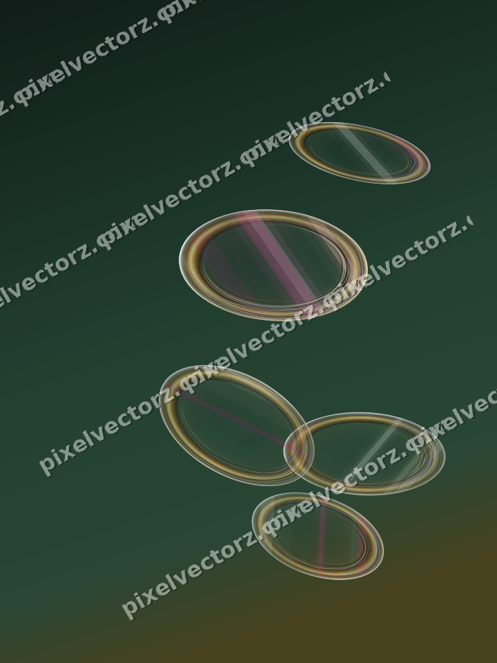 Abstract glass arc in dark magenta and pink