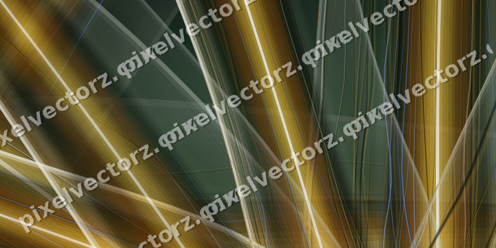 Abstract glass arc in dark green and amber