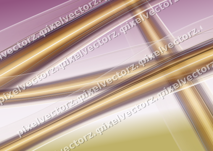 Abstract glass arc in dark magenta and amber
