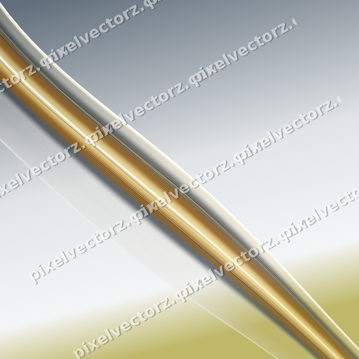 Abstract glass arc in amber and grey