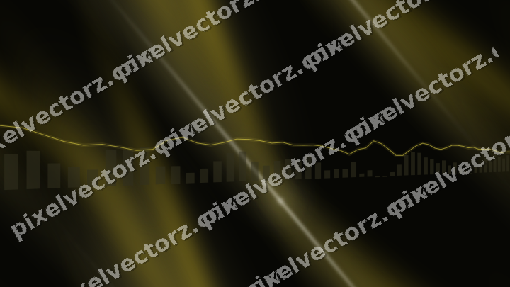 Nahtloser Neon Diagramm Hintergrund in Bernstein und Gelb