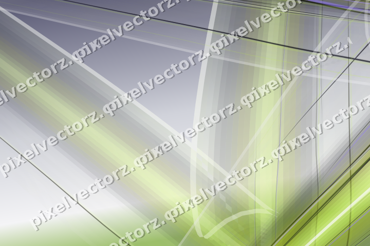Abstract glass arc in purple and lime
